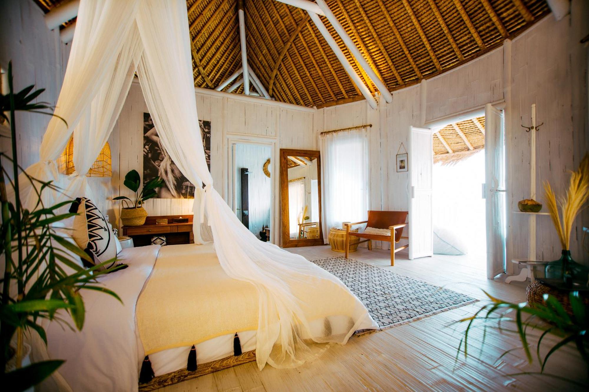 Tropical Glamping Nusa Penida Diamond Beach - Cliff Side Edge Polilit Eksteriør bilde